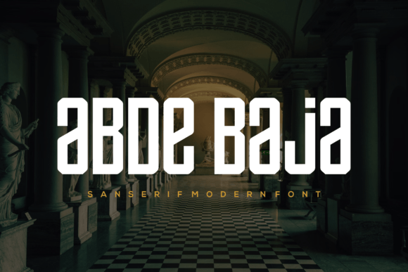 Abdebaja Font: The Modern Sans Serif for Designers