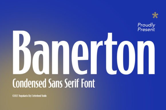 Banerton Typeface for Modern Branding