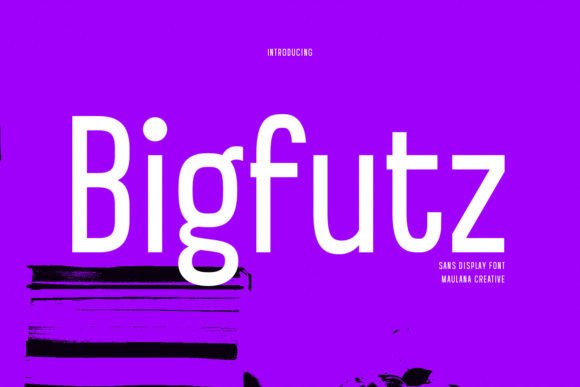 Bigfutz Typeface for Modern Editorial Design