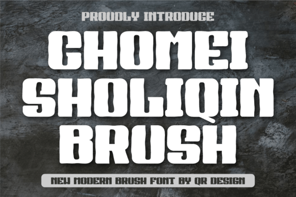 Chomei Sholiqin Brush Typeface Review