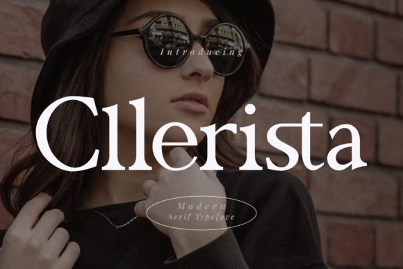 Cllerista Font for Elegant Maker Branding