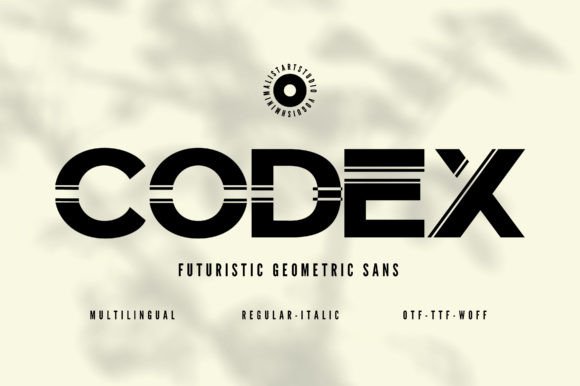 Codex Typeface: A Modern Sans Serif for Branding