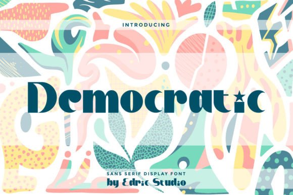 Democratic Font for Professional Branding