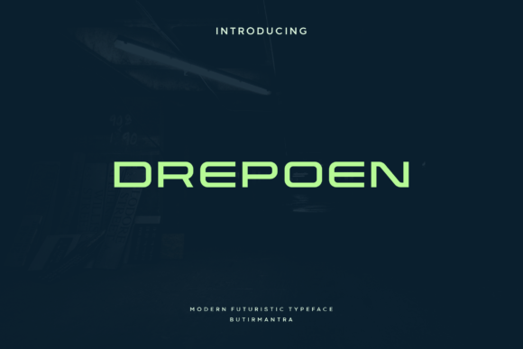 Drepoen: A Modern Sans Serif Font for Web Design