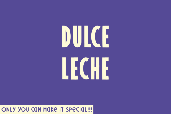 Dulce Leche: A Natural Sans Serif Font for Editorial Design