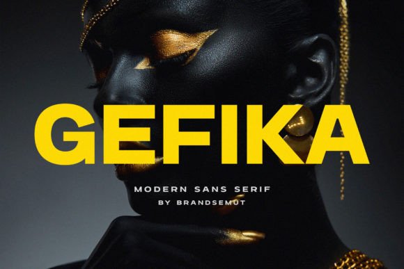 Gefika: A Bold Sans Serif Font for Makers