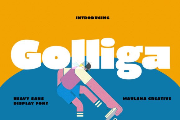 Golliga Font: Bold Branding for Small Business