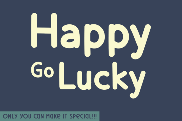 Happy Go Lucky Font for Professional Branding