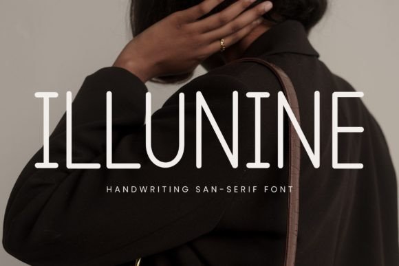 Illunine: A Playful Handwritten Font for Editorial Design