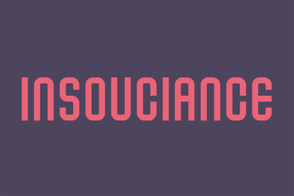 Insouciance Font for Modern Makers