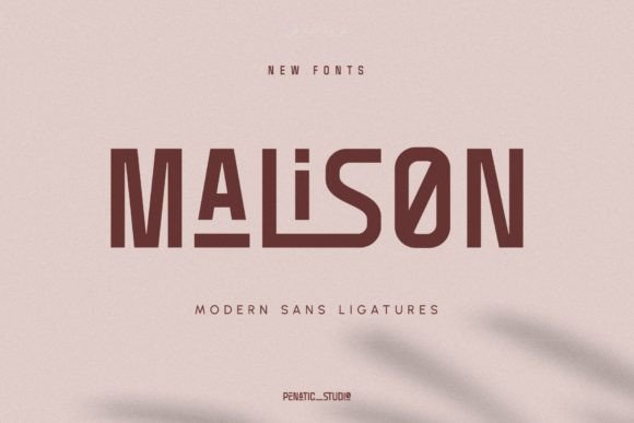 Malison Typeface for Polished Branding