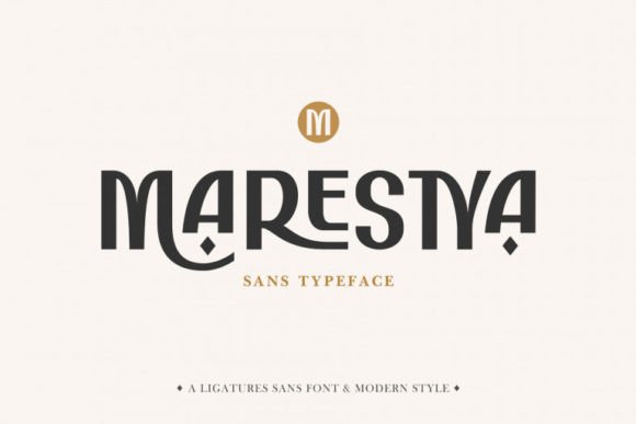 Marestya: A Modern Sans Serif Font for Branding