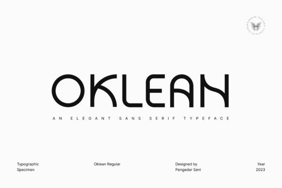 Oklean: A Modern Sans Serif Font for Web Design