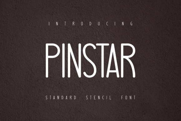 Pinstar: The Stencil Font for Modern Brands