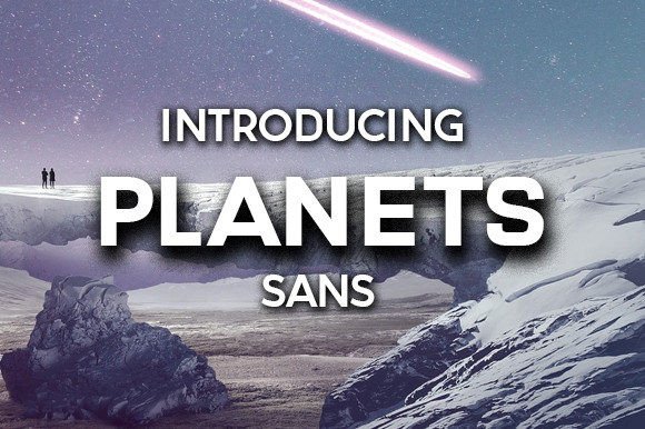 Planets Font: A Modern Sans Serif for Bold Designs