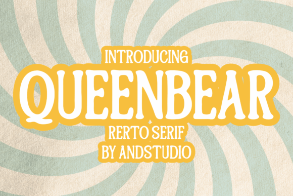 Queenbear: A Vintage Sans Serif Typeface for Modern Branding
