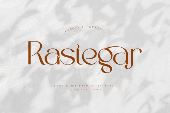 Rastegar Typeface for Modern Web Design
