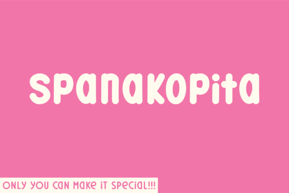 Spanakopita Font Review: A Natural Sans Serif for Makers