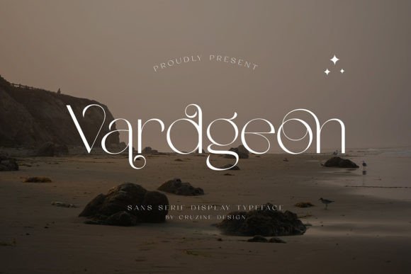Vardgeon: A Modern Sans Serif Font for Editorial Design